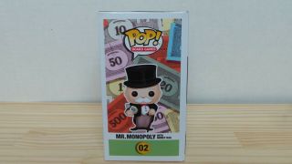 Funko POP Mr.  Monopoly with Money Bag 02 Funko Shop Limited Edition Board Games 2