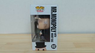 Funko POP Mr.  Monopoly with Money Bag 02 Funko Shop Limited Edition Board Games 3