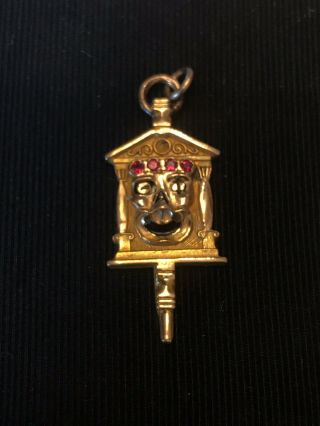 Vintage Theta Phi Alpha Sorority Badge Pin Adorned With Pink Sapphires Or Rubies 6