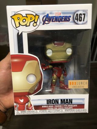 Funko Pop - Marvel Iron Man - Box Lunch Exclusive With Protector