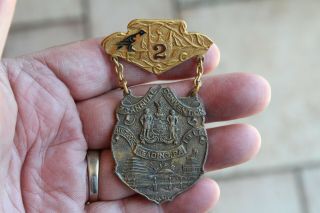 Rare Antique 1917 Fraternal Order Of Orioles Foo Convention Medal - Reading Pa.