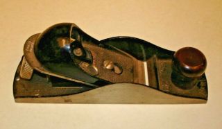 Vintage Stanley Usa No.  220 7 " Block Plane Pre Owned