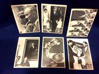 115 President John F Kennedy Bubblegum Trading Card Series Almost Complete