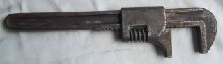 Antique Vintage Ford Script Adjustable 9 " Monkey Wrench Model A & T 2n 8n 9n