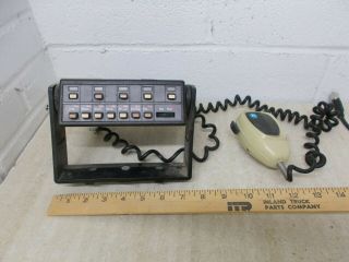 Vintage Motorola Mobile Radio Control Head Microphone.  Police Fire