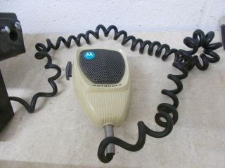 Vintage Motorola Mobile Radio Control Head Microphone.  Police Fire 3