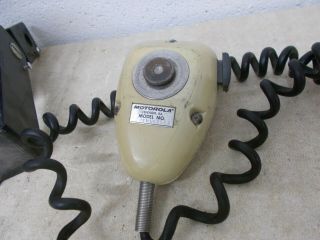 Vintage Motorola Mobile Radio Control Head Microphone.  Police Fire 5