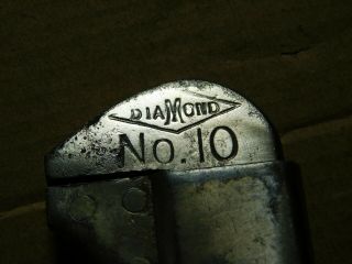 Vintage Diamond No.  10 bicycle wrench Frank Mossberg Co. 4