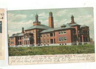 Infirmary State Hospital Insane Asylum Osawatomie Kansas