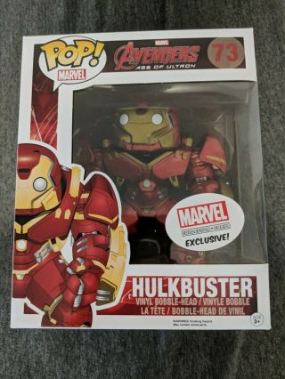 Funko Pop Marvel Avengers Age Of Ultron Hulkbuster 6” 73 Mcc Collector Corps