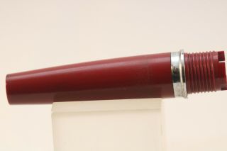 Vintage Parker 45 Ct (aka Arrow) Burgundy Fountain Pen Grip Only,  Spare Part