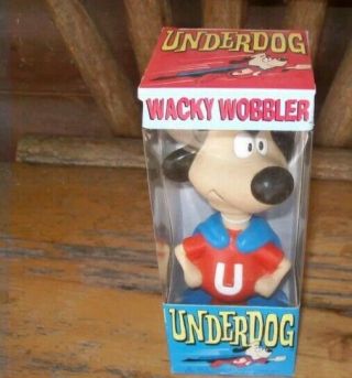 Retired Underdog Funko Wacky Wobbler Bobblehead Toy