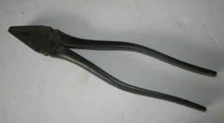 Vintage Enderes No.  23 Lineman / Electrician Pliers,  8 1/4 Inches Long