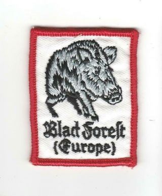 Scouts Canada Black Forest (europe) Rectangle