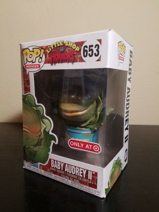 Funko Pop Baby Audrey Ii - Little Shop Of Horrors 653 Target Exclusive Rare