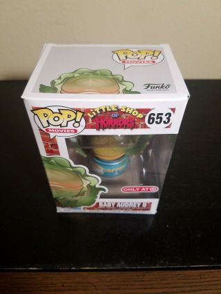 Funko POP BABY AUDREY II - Little Shop of Horrors 653 Target Exclusive RARE 5