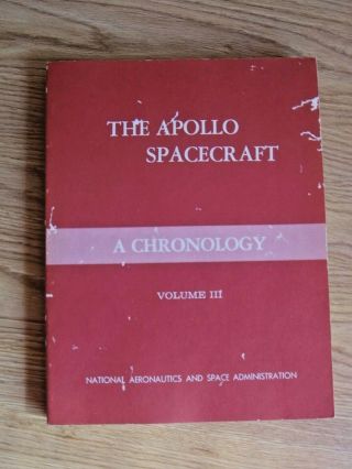 Nasa Apollo Spacecraft Chronology Vol.  Iii 1964 - 66