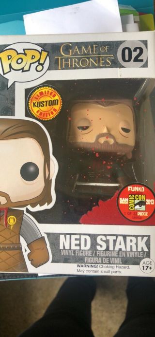 Funko Pop Game Of Thrones - Ned Stark 02 Custom