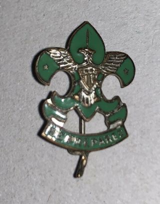 Boy Scout Scoutmaster Pin 1920s
