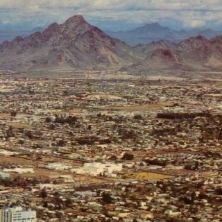 North Central Highrise Complex Phoenix AZ Executive Towers Vtg Postcard 1971 4