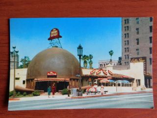 Postcard Vintage - The Brown Derby Restaurant - Los Angeles,  California