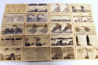 37 Antique Vintage Stereoview Cards Stereo View Underwood