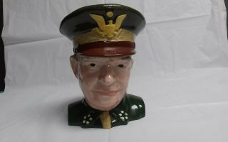 Barrington Pottery Character Mug Vintage General Dwight D.  Eisenhower