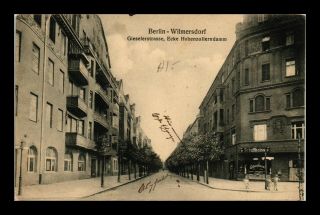 Dr Jim Stamps Wilmersdorf Berlin Street View Postcard Germany