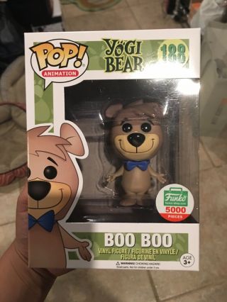 Funko Pop Boo Boo Le 5000 Funko Shop Exclusive 188 188 Yogi Bear Limited