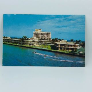 Postcard 1964 Florida Diplomat Resorts & Country Club Hollywood By The Sea C - 22s