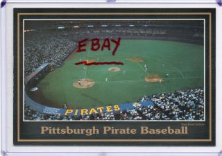 Pittsburgh Pirate Baseball,  Three Rivers Stadium Pittsburgh,  Pa 1991
