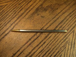 Vintage Stix Brass Mechanical Pencil 5 - 1/8 " Usa