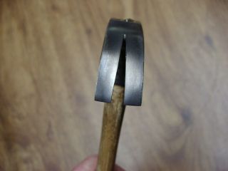 Old Tools,  Antique PEXTO 9.  8oz.  Curved Claw Finish Hammer,  3 - 1/2 