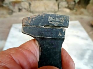 Antique BILLINGS BICYCLE WRENCH 
