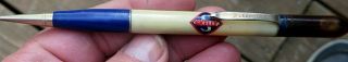 Vintage Skelly Gasoline Ritepoint Mechanical Pencil Floating Oil Pencil Top