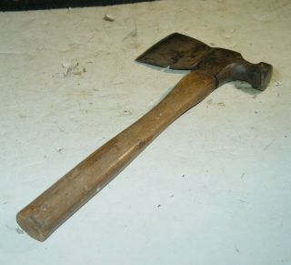 Estate Old Vintage Woodworking Hand Axe Hatchet Hammer Tool