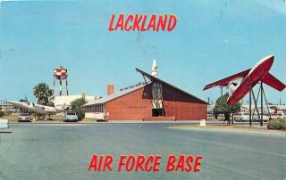 Lackland Air Force Base San Antonio Texas Tx Martin B 61 Matador Postcard