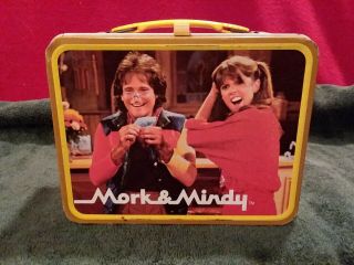 Vintage Mork & Mindy Lunch Box No Thermos