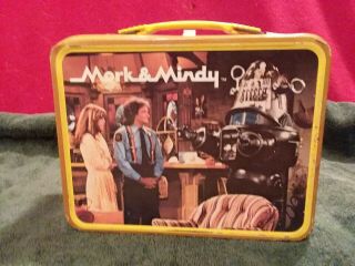 Vintage MORK & MINDY Lunch Box NO Thermos 2