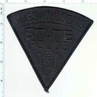State Police (massachusetts) Subdued Shoulder Patch - 1980 