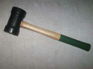 Vintage Proto 1368 Rubber Mallet Hammer,  2 - 5/8 " Face - Auto Body,  Machinist,  Exc