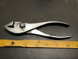 Vintage Cee Tee Co.  6 - 1/2” Long Slip Joint Plier Crescent Jamestown NY 5