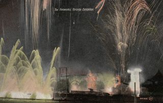 Toronto,  Ontario,  1900 - 10s ; C.  N.  E. ,  Fireworks