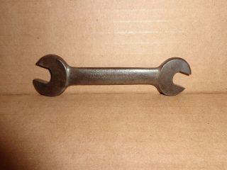 Vintage Fairmount Cleve Double Open End Wrench 1/2 & 7/16 - Made In Usa