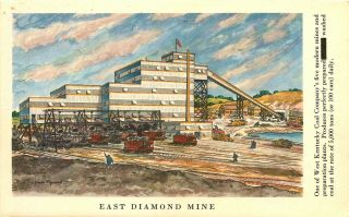 West Kentucky Coal Co. ,  East Diamond Mine,  Notice Of Shipment,  Vintage Postcard