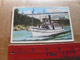 Maid Of The Mist Boat Niagara Falls 1920 