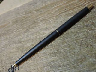 old vintage Matte Black Gold Trim GT aramis Parker Classic Mechanical Pencil USA 5