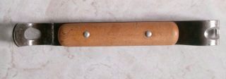 Vintage General No.  812 Split Wood Handle Tool - 1/4 " & 3/8 " Ends