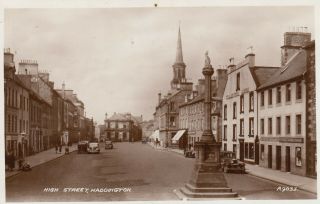 Rp: Haddington,  Scotland,  Uk,  1900 - 10s ; High Street
