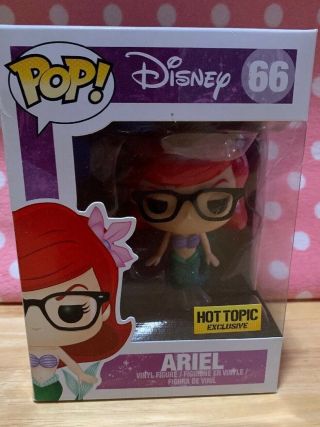 Funko Pop Disney: The Little Mermaid 66 Ariel With Glasses - Box